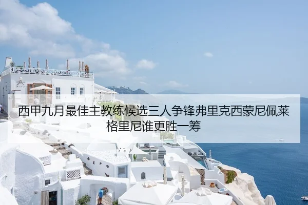 西甲九月最佳主教练候选三人争锋弗里克西蒙尼佩莱格里尼谁更胜一筹 - AOASPORTS